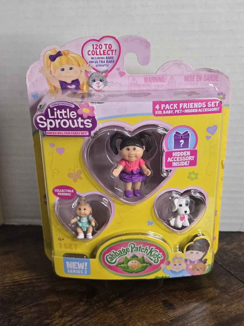 Cabbage Patch Kids Little Sprouts Series 2 4-Pack Friends Set - New Box Damage